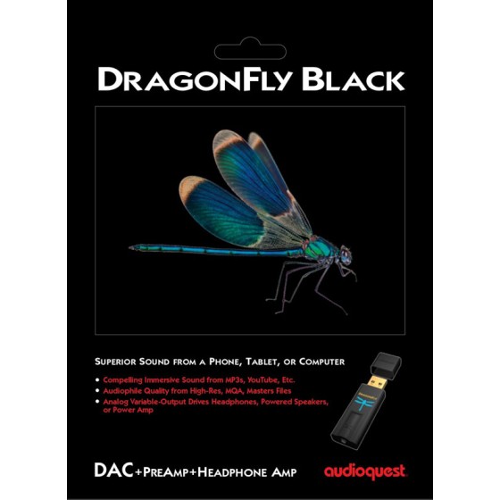 AUDIOQUEST DAC DRAGON FLY BLACK