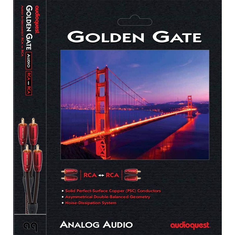 AUDIOQUEST GOLDEN GATE RCA