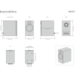 Bowers &amp; Wilkins 606 S3 (à l'unité)