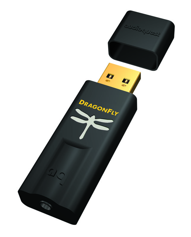 AUDIOQUEST DRAGON FLY BLACK - USB DAC pour casque HIFI