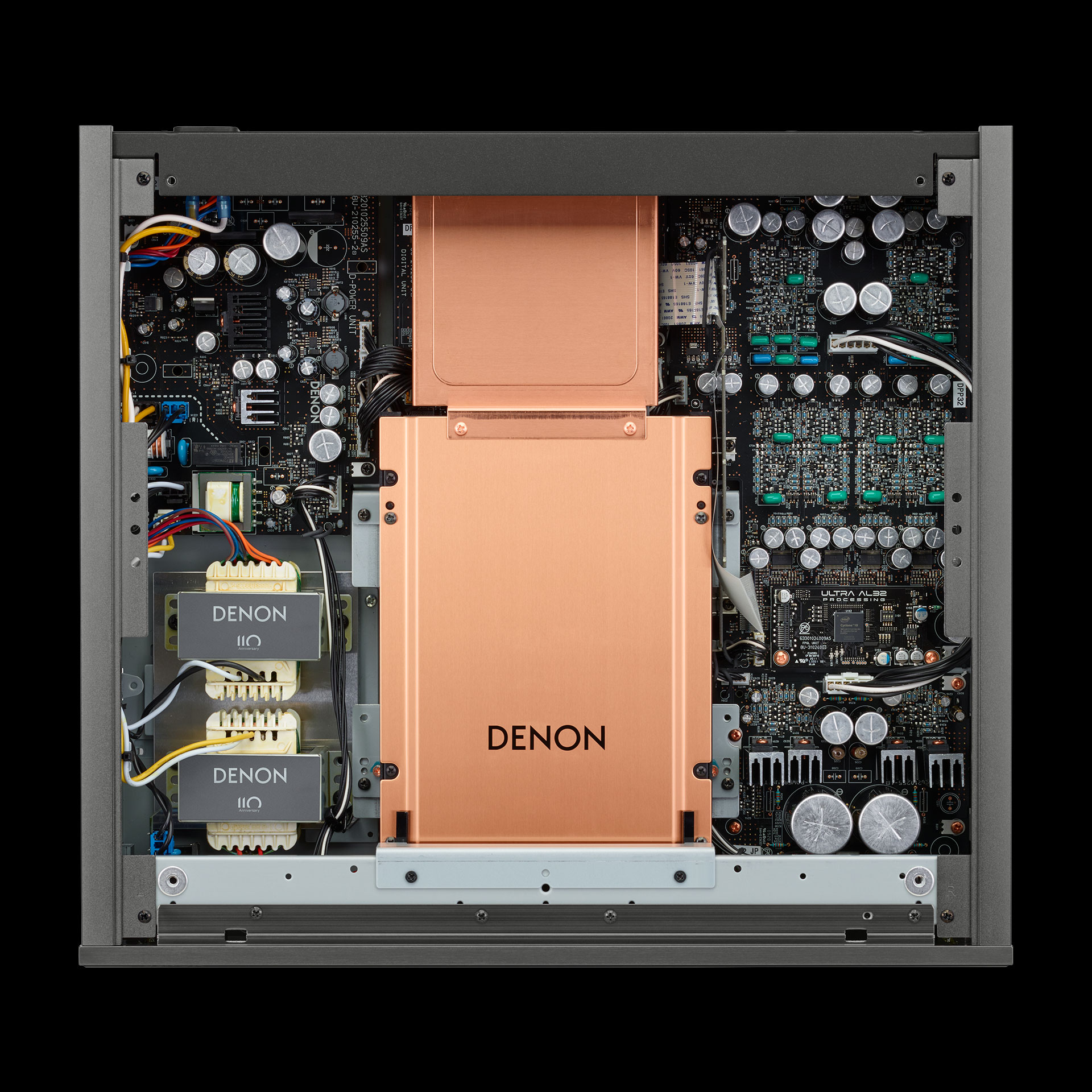 DENON DCD-A110 - Circuits avec parcours de signal minimisés