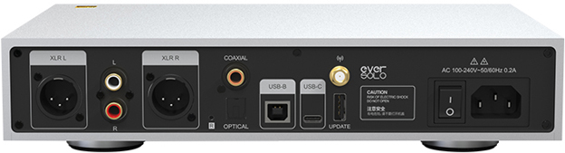 EverSolo DAC-Z6 - Connectiques