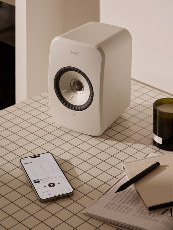 KEF LSX 2 LT - Enceinte connecté fonctionnalités