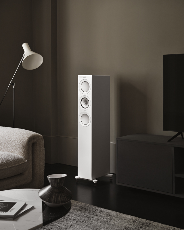 KEF R5 META - Lifestyle Blanc