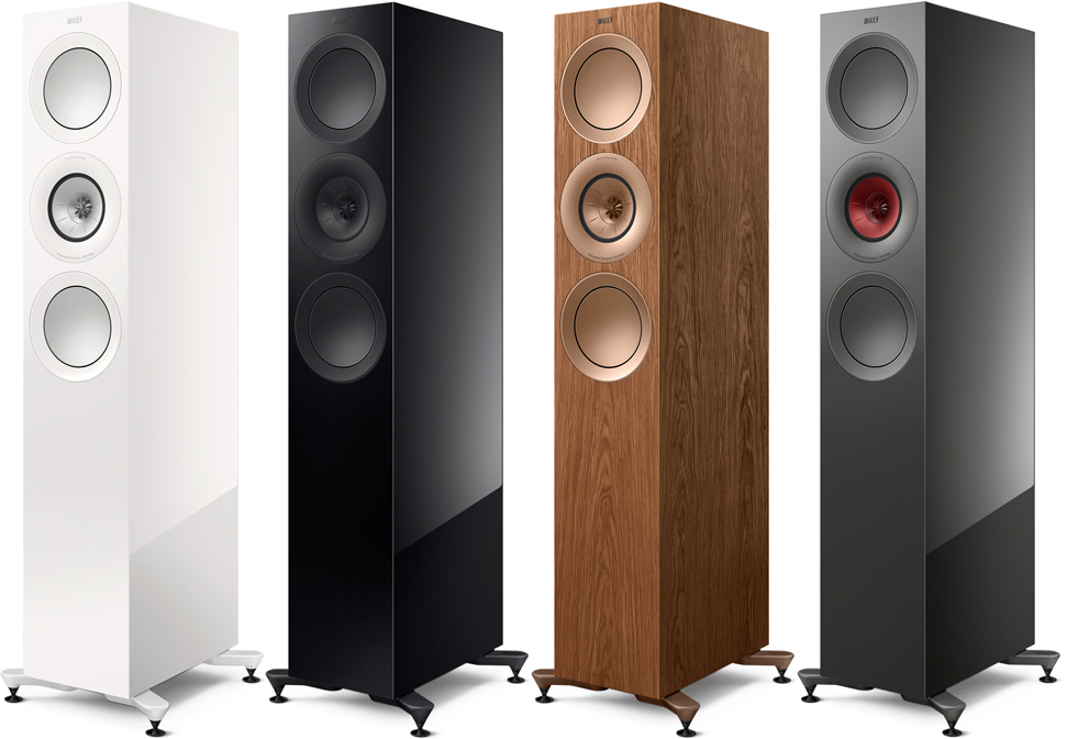 KEF R7 META - Enceinte colonne HI-FI - Finitions