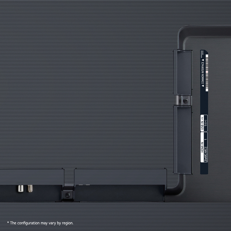 LG OLED55G4, LG 55G4 - Connectiques