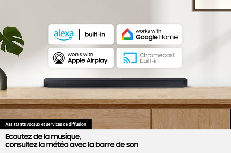 SAMSUNG HW-Q995D - Chromecast & AirPlay 2