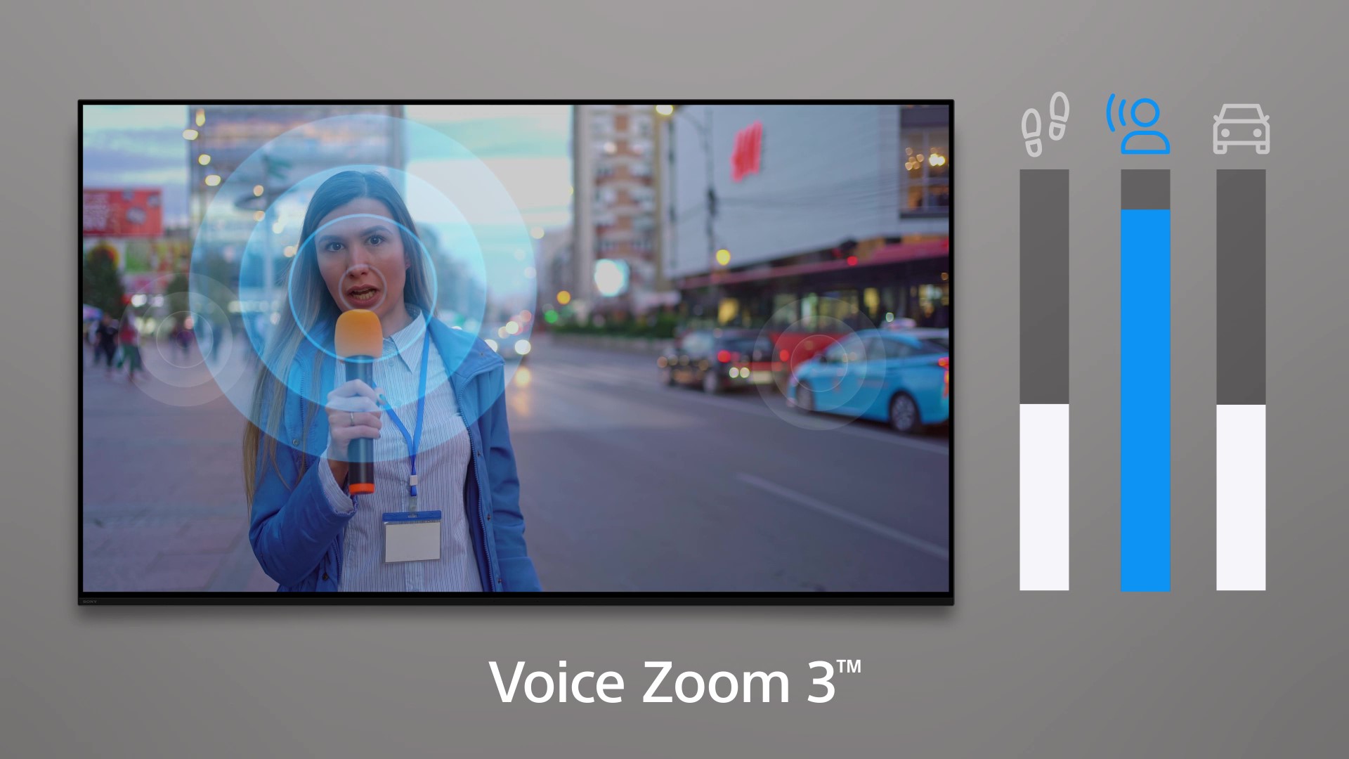 SONY Bravia 7 (K65XR70) - Voice Zoom 3