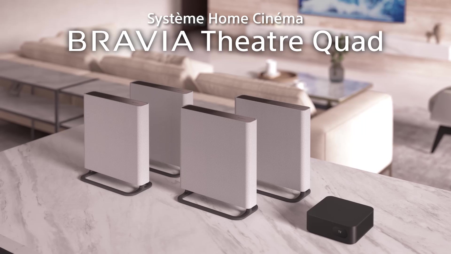 SONY BRAVIA Theatre Quad - HT-A9 M2 - Home-cinéma sans fil